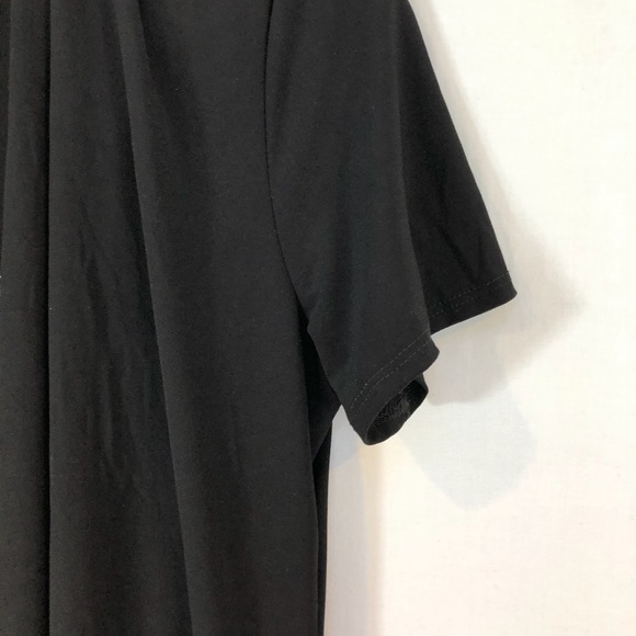 Perseption Concepts black blouse Sz M sewn in Tank - Picture 3 of 6